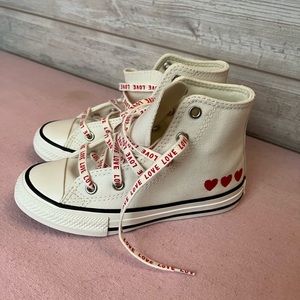 CONVERSE girls high tops